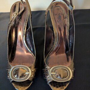 Carlos Santana Police Heels, Size 8.5